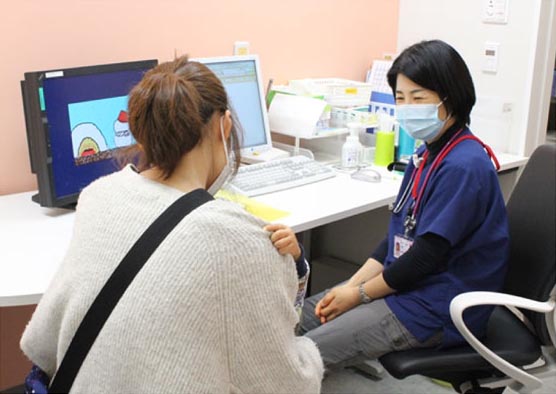 子どもさんが辛くないように、そして親御さんも大変でないように、患者さん中心に、なるべく大変にならないような提案をしています。