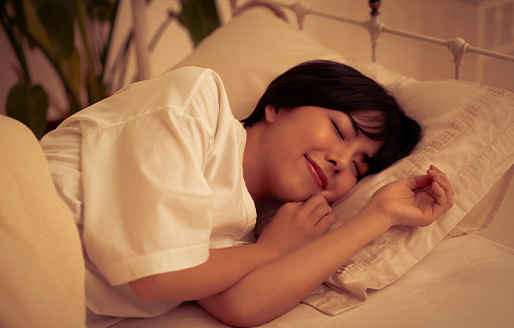 睡眠をしっかりとる