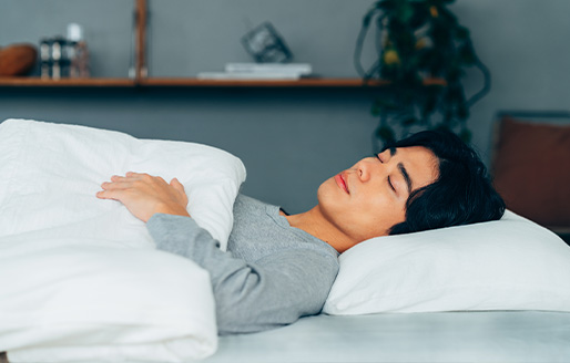 十分な睡眠と休養