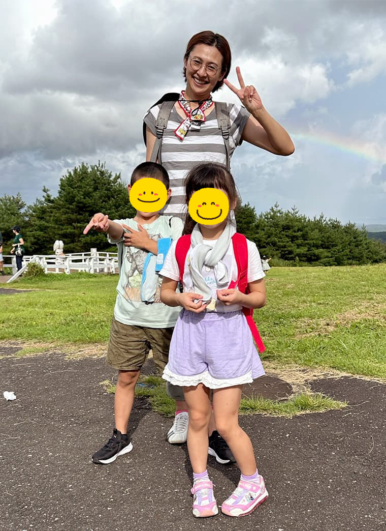 田宮先生の家族写真