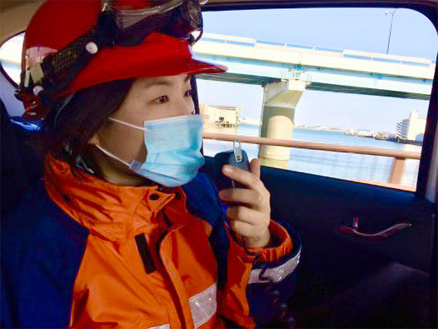 ドクターカーでの活動中