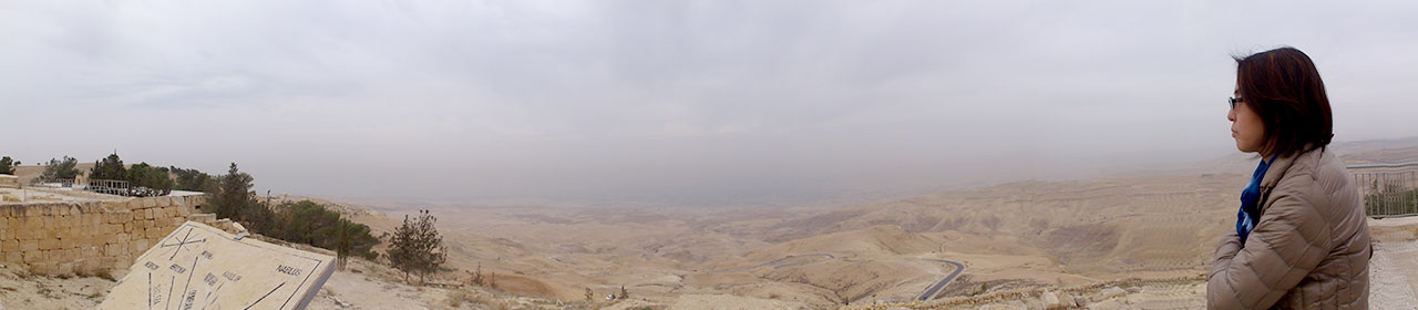 旅行先のイスラエルにて