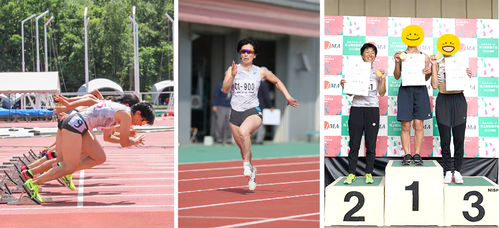 石川先生短距離の様子