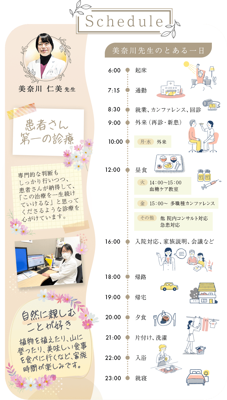 美奈川先生スケジュール