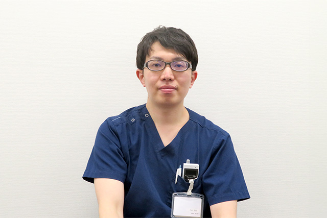 竹井先生の近影