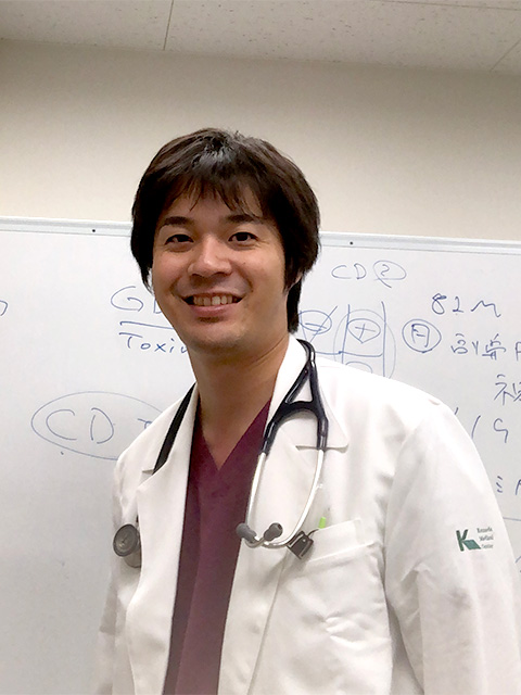 菊池先生の近影