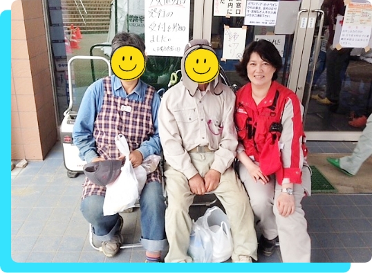 熊本震災の被災地で支援を行う吉村先生